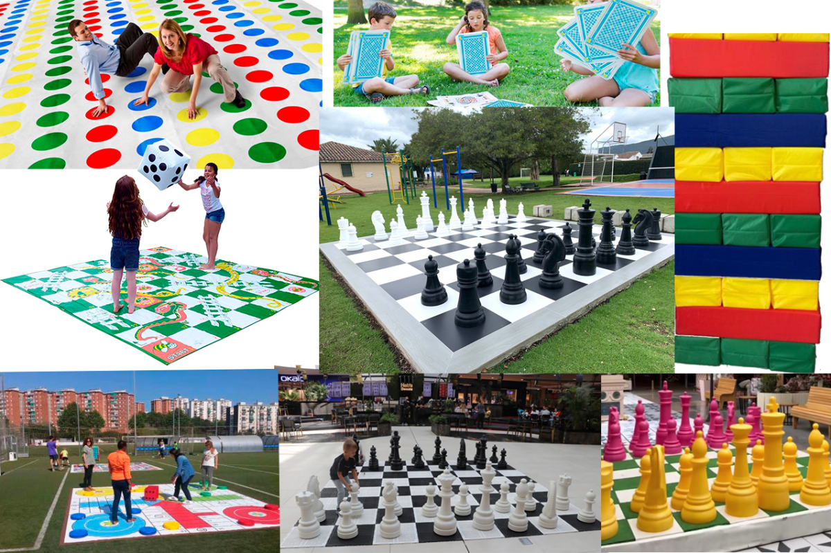Juegos gigantes